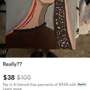 Abstract Portrait Canvas Art